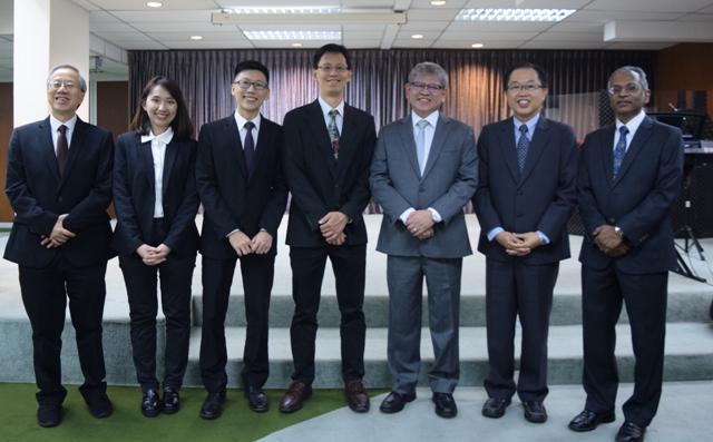 Rev Dr Tony Lim and his pastoral team